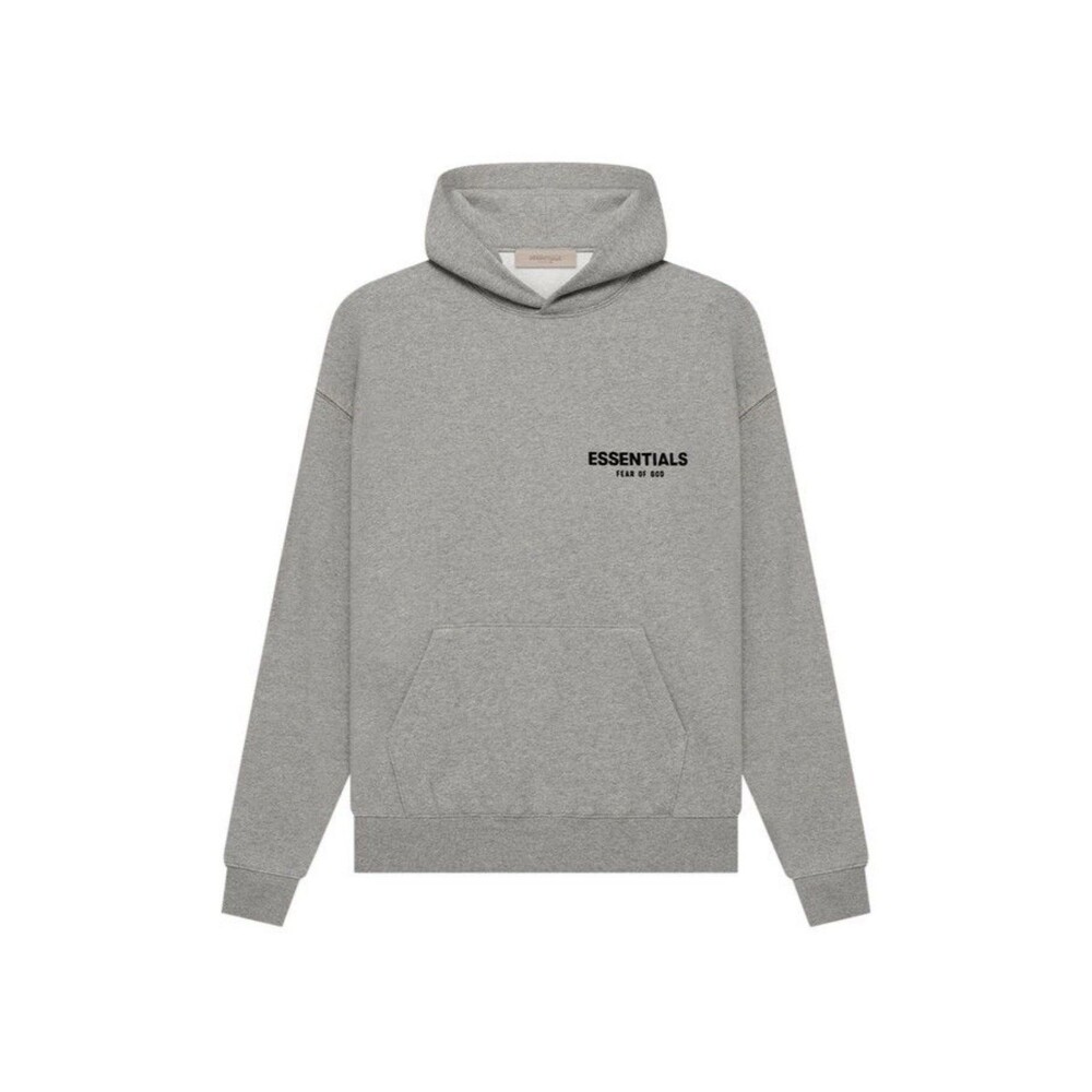 Essentials Pullover Hoodie Size Medium Dark Oatmeal New With Tags